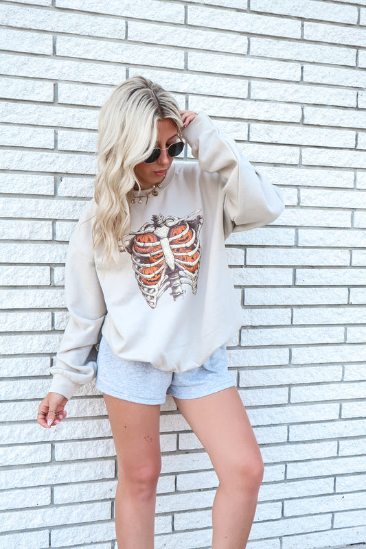 Sand Pumpkin Sweatshirt (Pre-Order)
