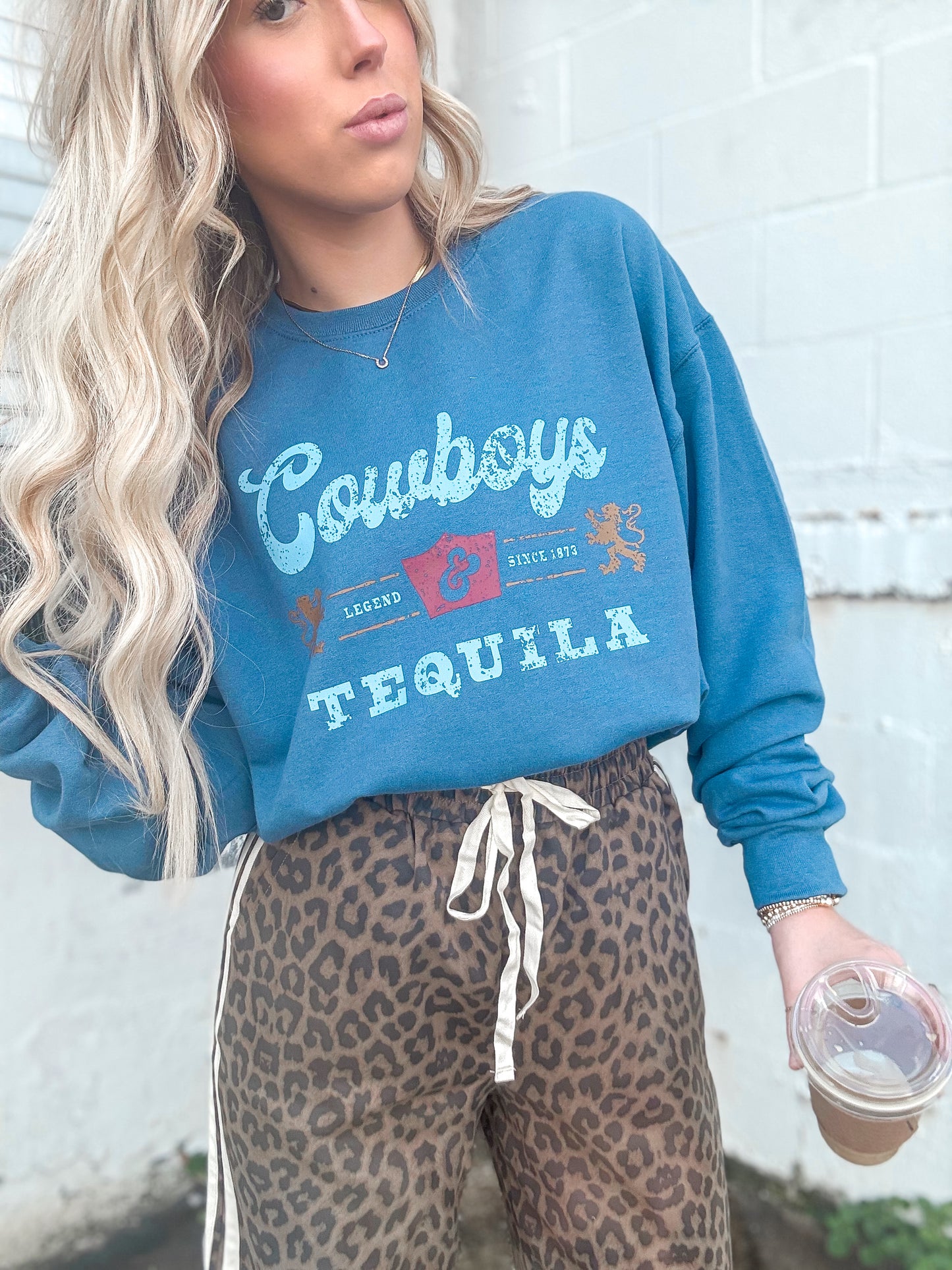 Cowboys & Tequila Sweatshirt (Pre-Order)