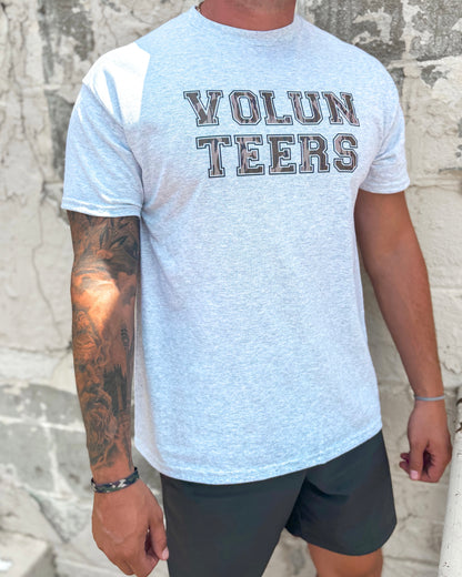 Camo Volunteers Tee (PRE-ORDER)