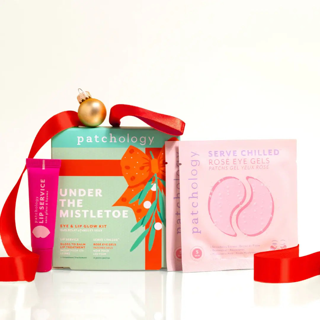 HOLIDAY Under The Mistletoe Under Eye and Lip Gift Set