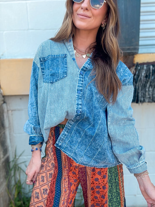 Denim Days Top