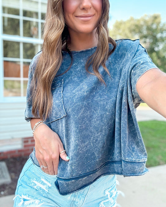 Blackberry Halo Box Tee