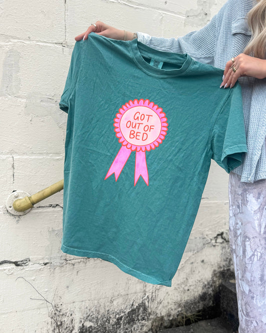 Emerald Got Out Of Bed Tee (PRE-ORDER)