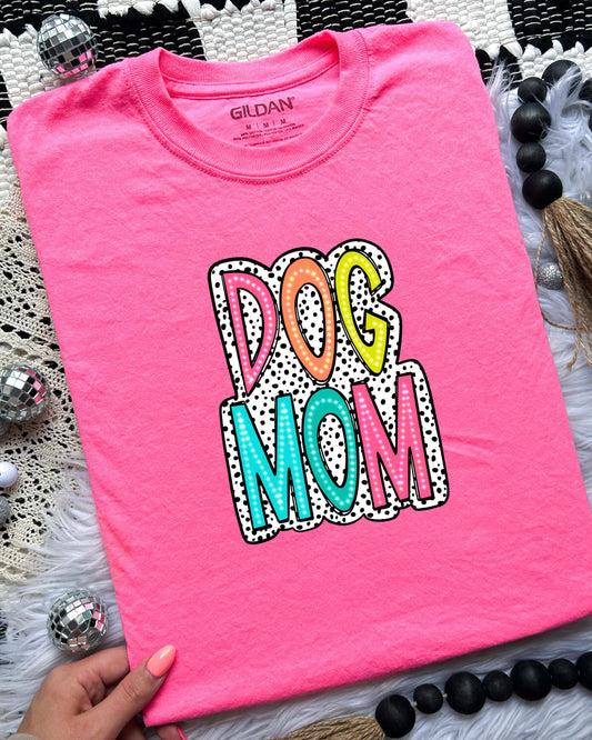 Polka Dog Mom Tee (PRE-ORDER)