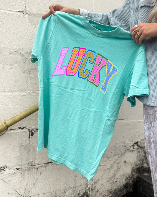 Seafoam Lucky Tee (PRE-ORDER)