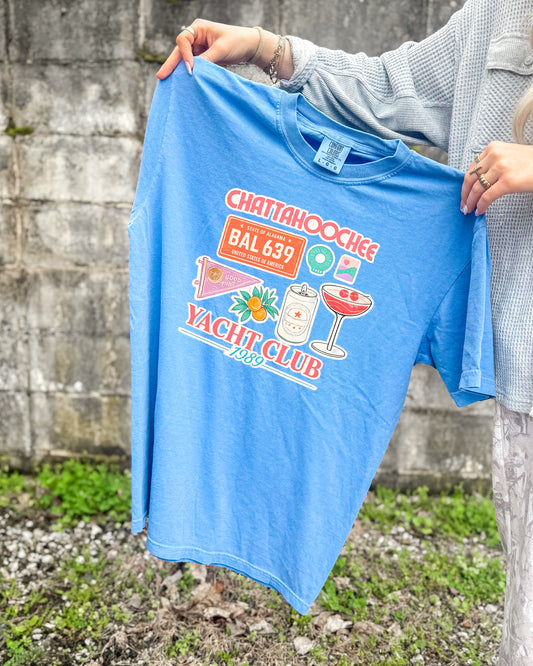 Flo Blue Chatahoochee Tee (PRE-ORDER) (Copy)