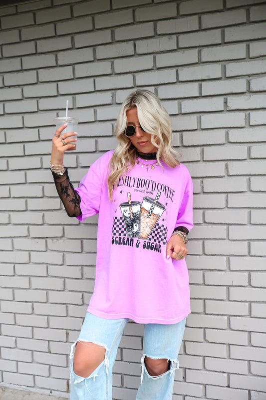 Freshly Boo'd Violet Tee  (Pre-order)