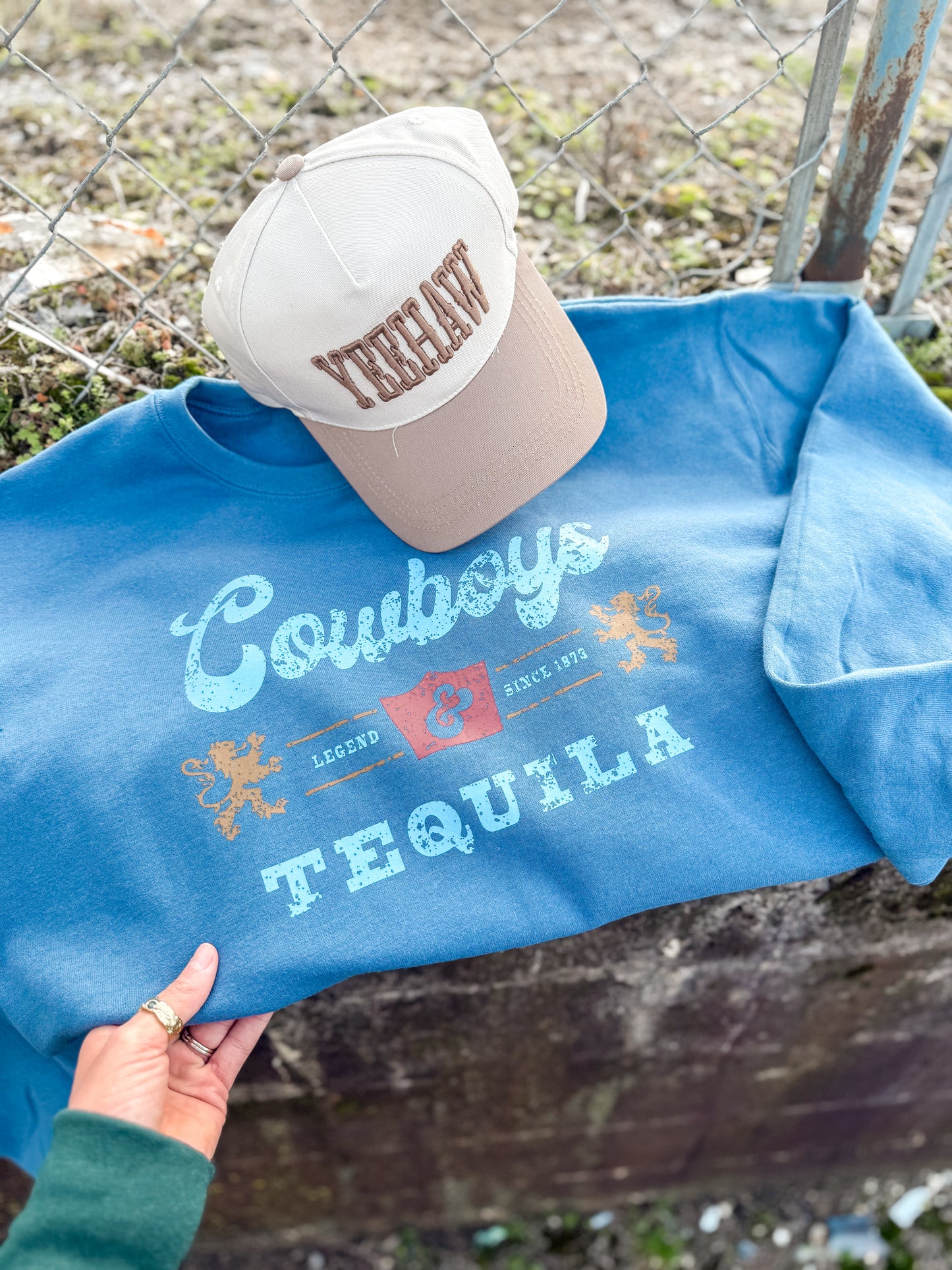Cowboys & Tequila Sweatshirt (Pre-Order)