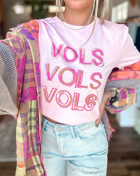 Blush Vols Tee