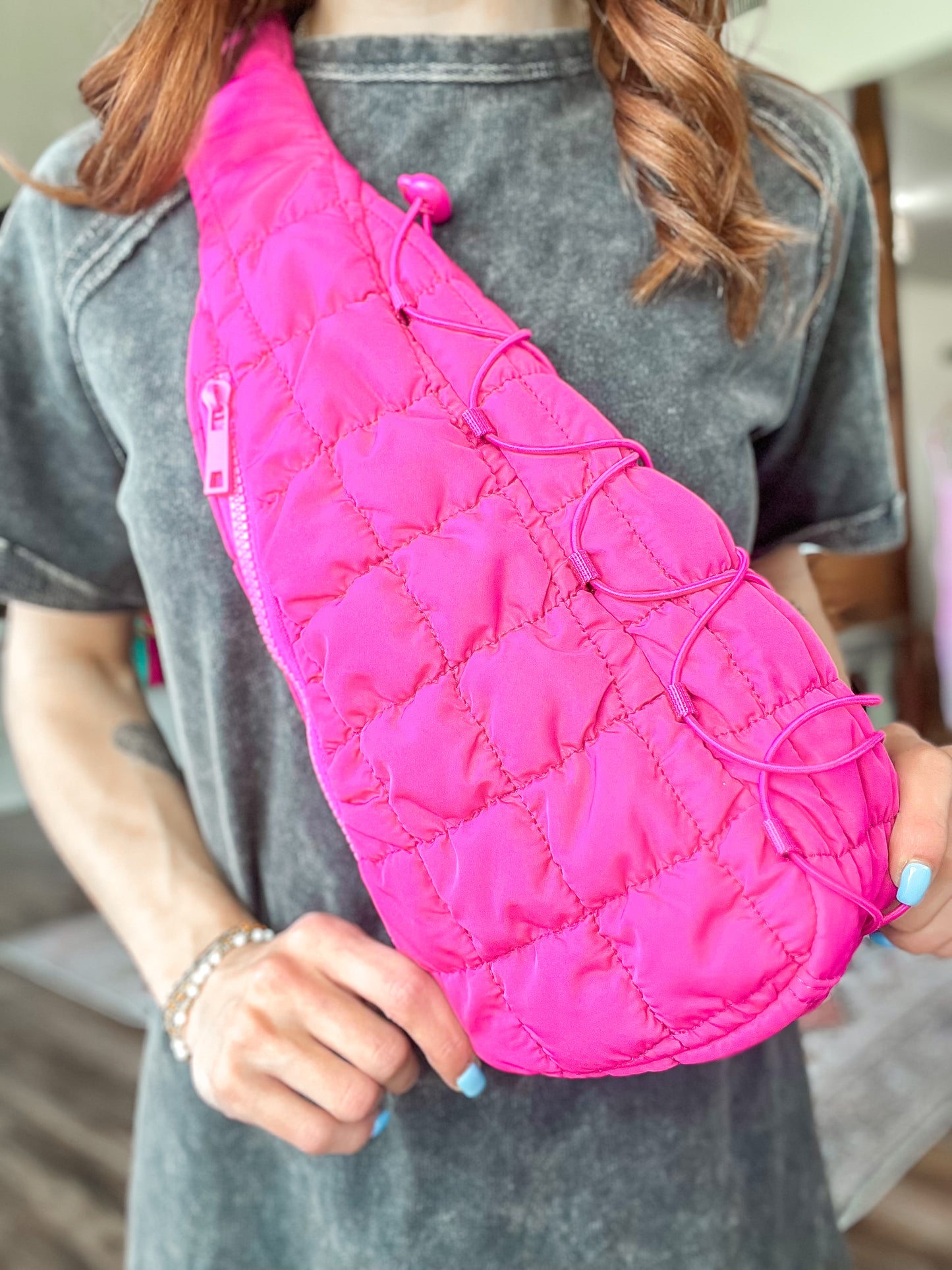 Puffer Sling Bag