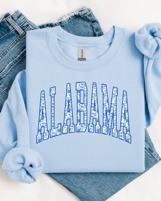 (PRE-ORDER) Alabama Floral Sweatshirt