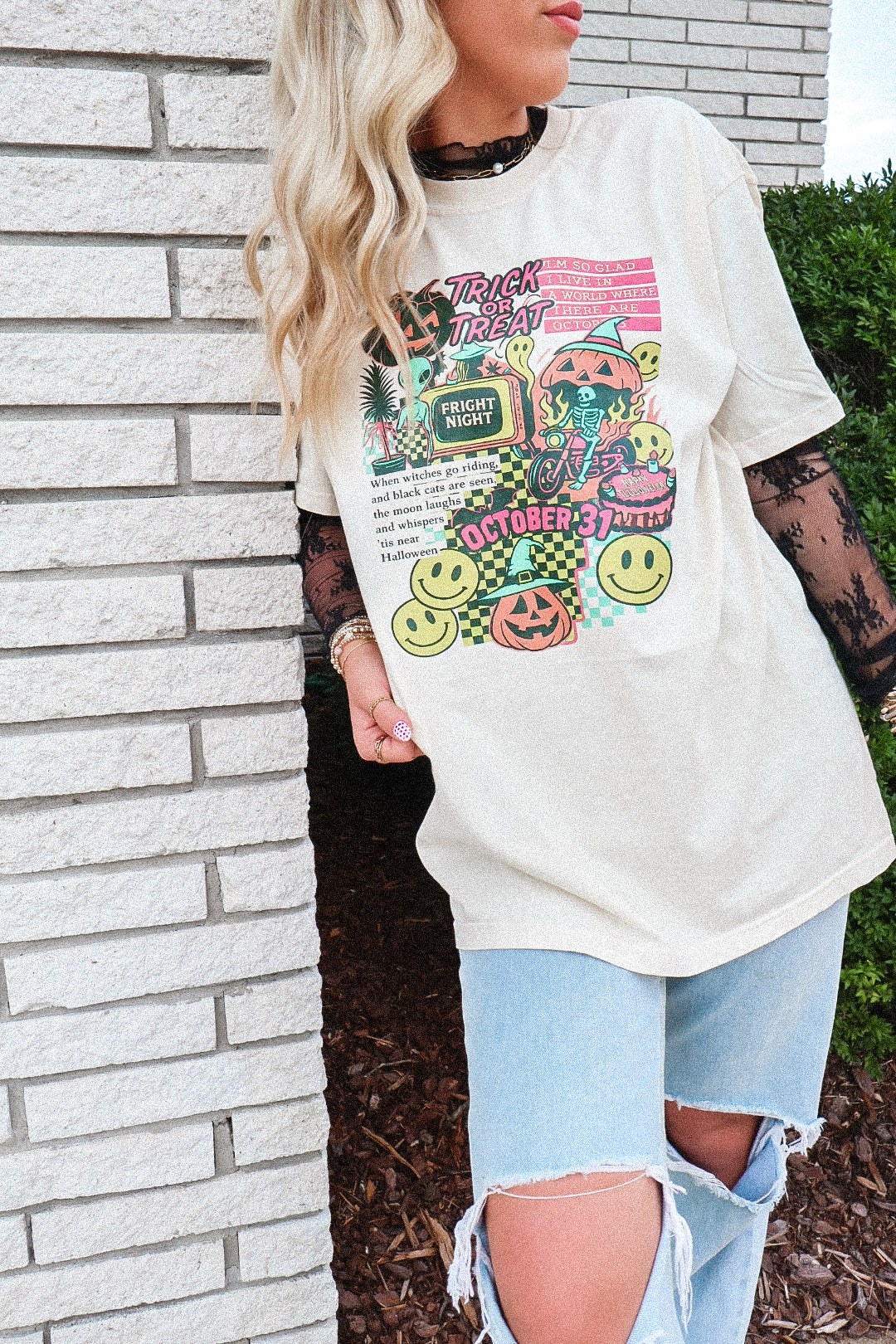 Ivory Neon Collage Tee (Pre-Order)