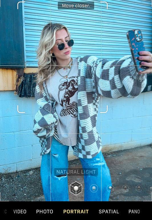 Mixed Chunky Cardigan