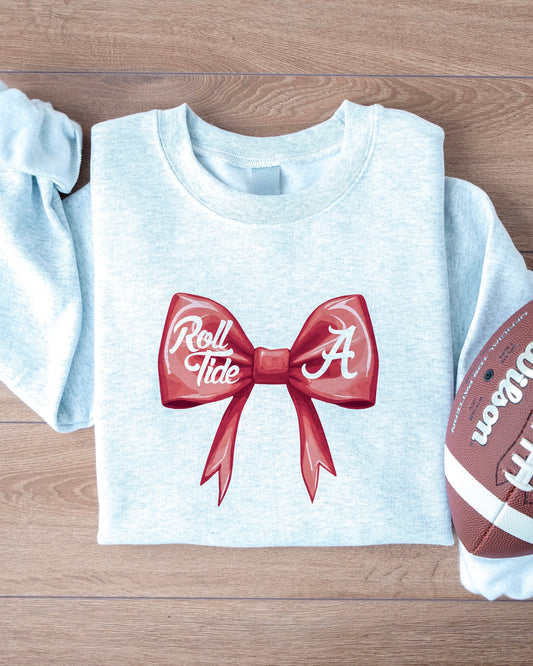 AL Crimson Bow Sweatshirt (PRE-ORDER)