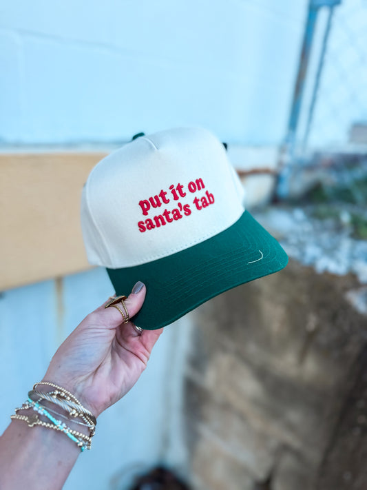 Santa's Tab Trucker Hat