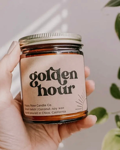 Golden Hour Coconut Wax Candle