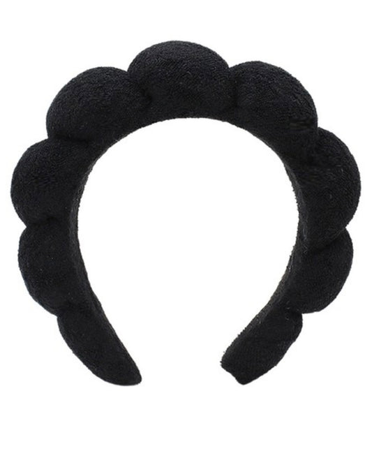 Terry Towel Headband (Black)