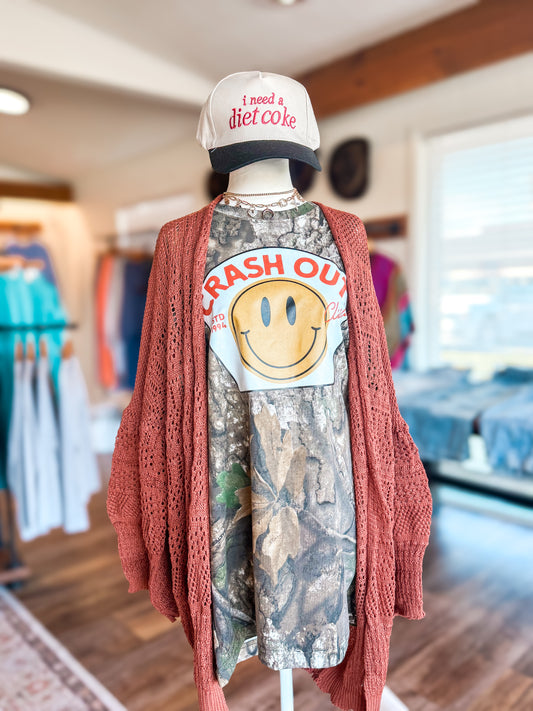 Crash Out Queen Tee