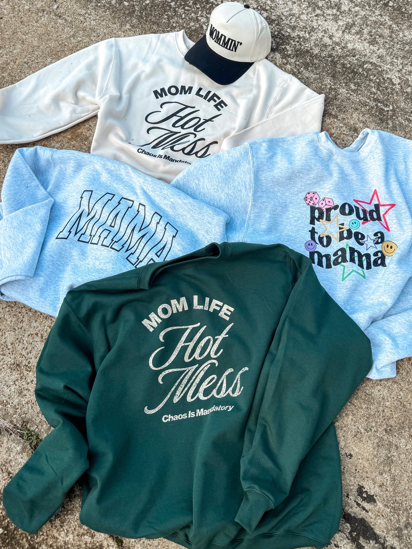 Natural Mom Life Chaos Sweatshirt (Pre-Order)