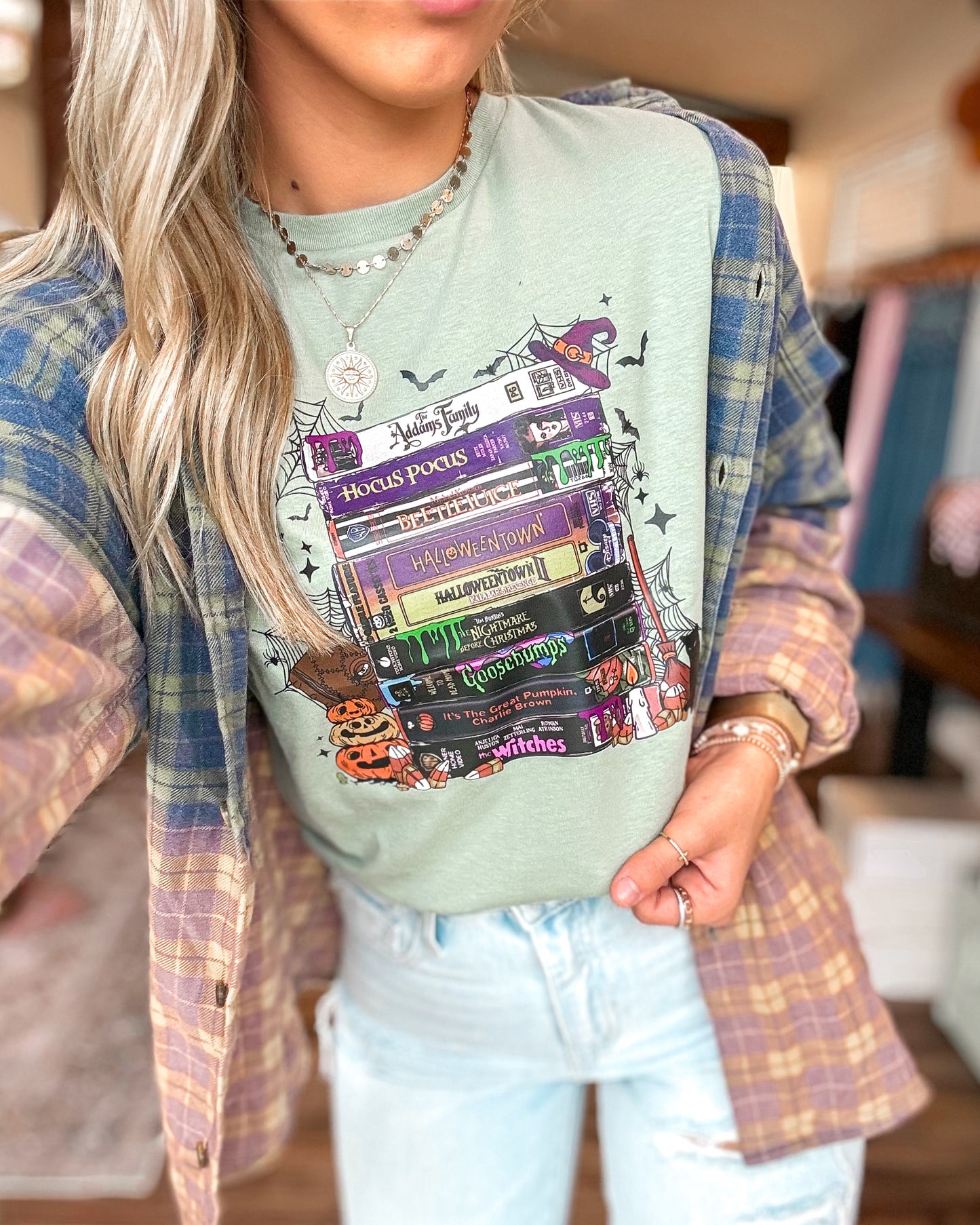 Spooky VHS Tape Tee