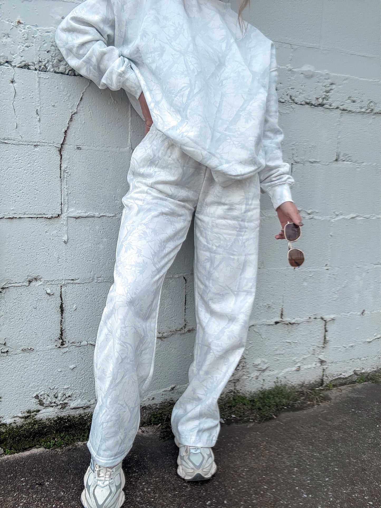 Ivory Hunt Camo Sweatpants