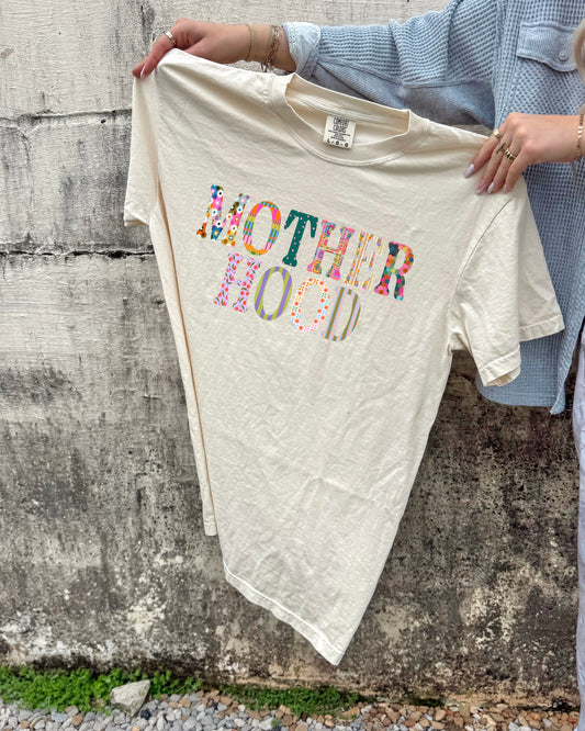Patchwork Motherhood Tee (PRE-ORDER)