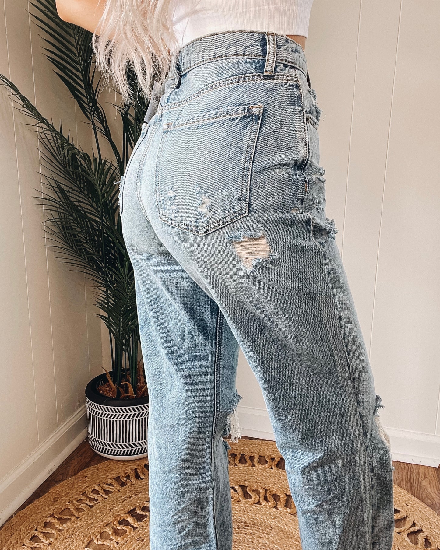 Letting Go High Rise Relaxed 90s Jeans